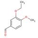 3-Ethoxy-4-methoxybenzaldehyde (CAS 1131-52-8) - chemical structure image