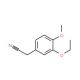 3-Ethoxy-4-methoxyphenylacetonitrile (CAS 103796-99-2) - chemical structure image