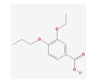 3-Ethoxy-4-propoxybenzoic acid - chemical structure image