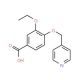 3-ethoxy-4-(pyridin-4-ylmethoxy)benzoic acid - chemical structure image