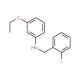3-Ethoxy-N-(2-fluorobenzyl)aniline - chemical structure image