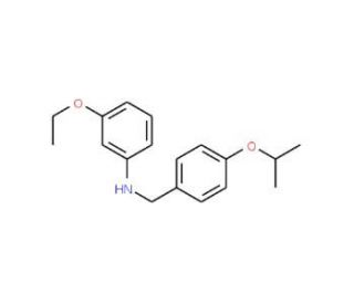 3-Ethoxy-N-(4-isopropoxybenzyl)aniline - chemical structure image