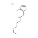 (3-Ethoxy-propyl)-(3-methyl-thiophen-2-ylmethyl)-amine hydrochloride - chemical structure image