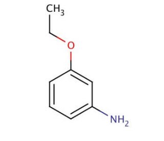 3-Ethoxyaniline (CAS 621-33-0) - chemical structure image