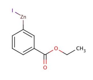 3-(Ethoxycarbonyl)phenylzinc iodide solution (CAS 282727-18-8) - chemical structure image