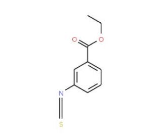 3-Ethoxycarbonylphenyl isothiocyanate (CAS 3137-84-6) - chemical structure image