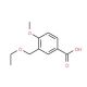 3-(Ethoxymethyl)-4-methoxybenzoic acid - chemical structure image