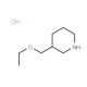 3-(Ethoxymethyl)piperidine hydrochloride - chemical structure image