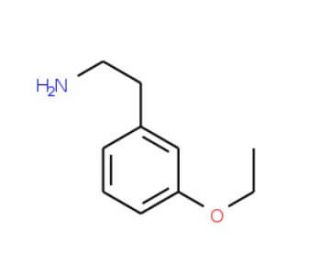 3-Ethoxyphenethylamine (CAS 76935-76-7) - chemical structure image