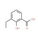 3-ethyl-2-hydroxybenzoic acid (CAS 4295-51-6) - chemical structure image