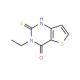 3-ethyl-2-mercaptothieno[3,2-d]pyrimidin-4(3H)-one - chemical structure image