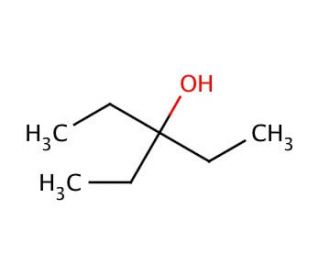3-Ethyl-3-pentanol (CAS 597-49-9) - chemical structure image