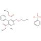 3-ethyl 5-methyl 2-[(2-aminoethoxy)methyl]-6-methyl-4-phenyl-1,4-dihydropyridine-3,5-dicarboxylate benzenesulfonate - chemica