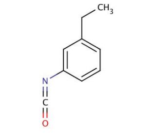 3-Ethylphenyl isocyanate (CAS 23138-58-1) - chemical structure image