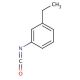 3-Ethylphenyl isocyanate (CAS 23138-58-1) - chemical structure image