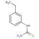(3-ethylphenyl)thiourea - chemical structure image