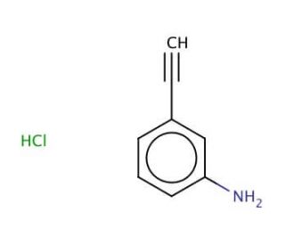 3-Ethynylaniline HCl (CAS 207726-02-6) - chemical structure image