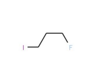 3-Fluoro-1-iodopropane (CAS 462-40-8) - chemical structure image