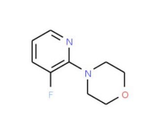 3-Fluoro-2-(4-morpholino)pyridine (CAS 693235-16-4) - chemical structure image