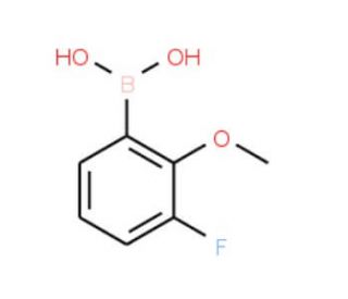 3-Fluoro-2-methoxyphenylboronic acid (CAS 762287-59-2) - chemical structure image