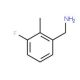 3-Fluoro-2-methylbenzylamine - chemical structure image