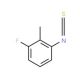 3-Fluoro-2-methylphenyl isothiocyanate - chemical structure image