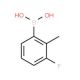 3-Fluoro-2-methylphenylboronic acid (CAS 163517-61-1) - chemical structure image