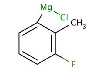 3-Fluoro-2-methylphenylmagnesium chloride solution (CAS 480424-74-6) - chemical structure image