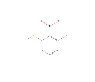 3-Fluoro-2-nitrothiophenol (CAS 1823014-60-3) - chemical structure image
