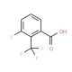 3-Fluoro-2-(trifluoromethyl)benzoic acid (CAS 261951-80-8) - chemical structure image