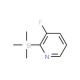 3-Fluoro-2-(trimethylsilyl)pyridine (CAS 87674-09-7) - chemical structure image