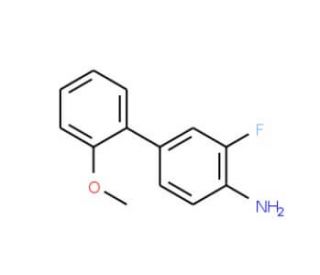 3-Fluoro-2&prime;-methoxy[1,1&prime;-biphenyl]-4-amine - chemical structure image