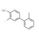 3-Fluoro-2′-methyl[1,1′-biphenyl]-4-amine - chemical structure image