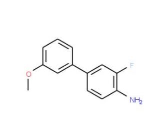 3-Fluoro-3&prime;-methoxy[1,1&prime;-biphenyl]-4-amine - chemical structure image