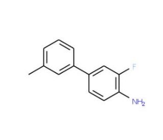3-Fluoro-3&prime;-methyl[1,1&prime;-biphenyl]-4-amine - chemical structure image