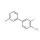 3-Fluoro-3′-methyl[1,1′-biphenyl]-4-amine - chemical structure image