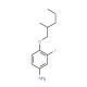 3-Fluoro-4-[(2-methylpentyl)oxy]aniline - chemical structure image