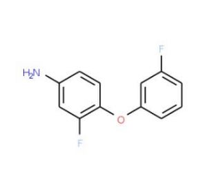 3-Fluoro-4-(3-fluorophenoxy)aniline - chemical structure image