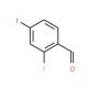 3-Fluoro-4-formyliodobenzene (CAS 699016-40-5) - chemical structure image