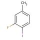 3-Fluoro-4-iodotoluene (CAS 452-79-9) - chemical structure image