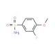 3-Fluoro-4-methoxybenzenesulfonamide - chemical structure image