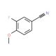 3-Fluoro-4-methoxybenzonitrile (CAS 331-62-4) - chemical structure image