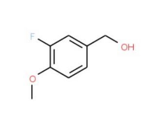 3-Fluoro-4-methoxybenzyl alcohol (CAS 96047-32-4) - chemical structure image