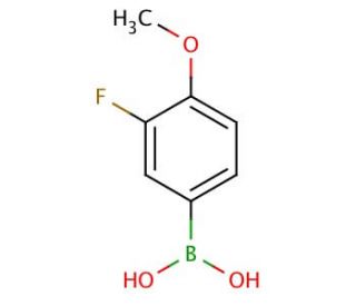 3-Fluoro-4-methoxyphenylboronic acid (CAS 149507-26-6) - chemical structure image