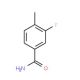 3-Fluoro-4-methylbenzamide (CAS 175277-86-8) - chemical structure image