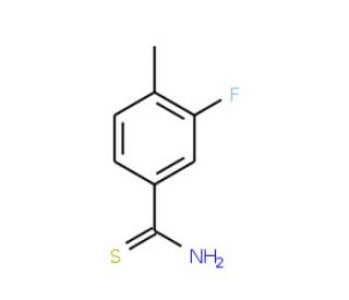 3-Fluoro-4-methylbenzene-1-carbothioamide (CAS 175277-87-9) - chemical structure image