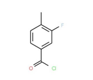 3-Fluoro-4-methylbenzoyl chloride (CAS 59189-97-8) - chemical structure image