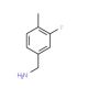 3-Fluoro-4-methylbenzylamine (CAS 261951-67-1) - chemical structure image