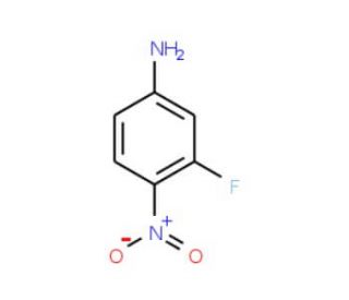 3-Fluoro-4-nitroaniline (CAS 2369-13-3) - chemical structure image