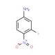 3-Fluoro-4-nitroaniline (CAS 2369-13-3) - chemical structure image
